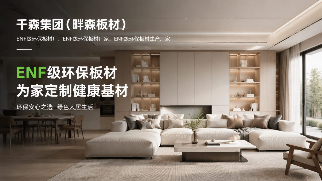 绵阳为全屋定制提供环保板材方案
